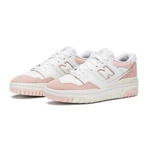 New Balance 550 White Pink Sea Salt GS Kids 6.5  Women’s 8- GSB550CD